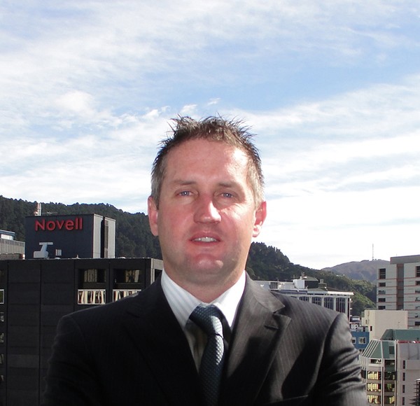 Bayleys' top commercial and industrial sales person, Mark Hourigan from Wellington.